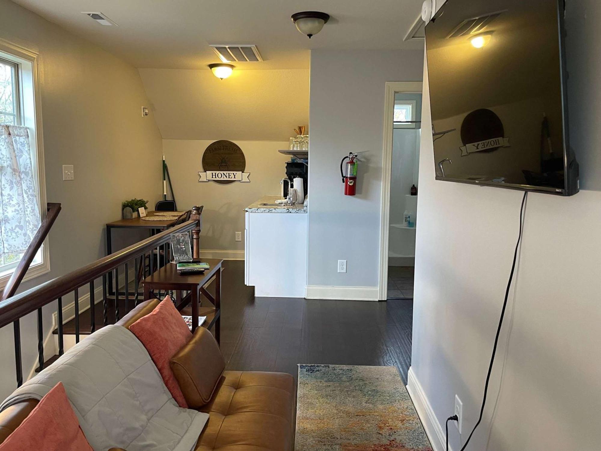 Apartmán The Campbell Carriage House Clarksville Exteriér fotografie